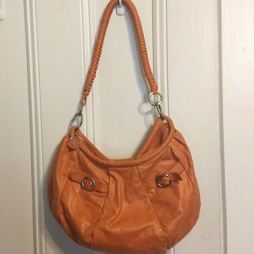 Adrienne Vittadini leather hobo